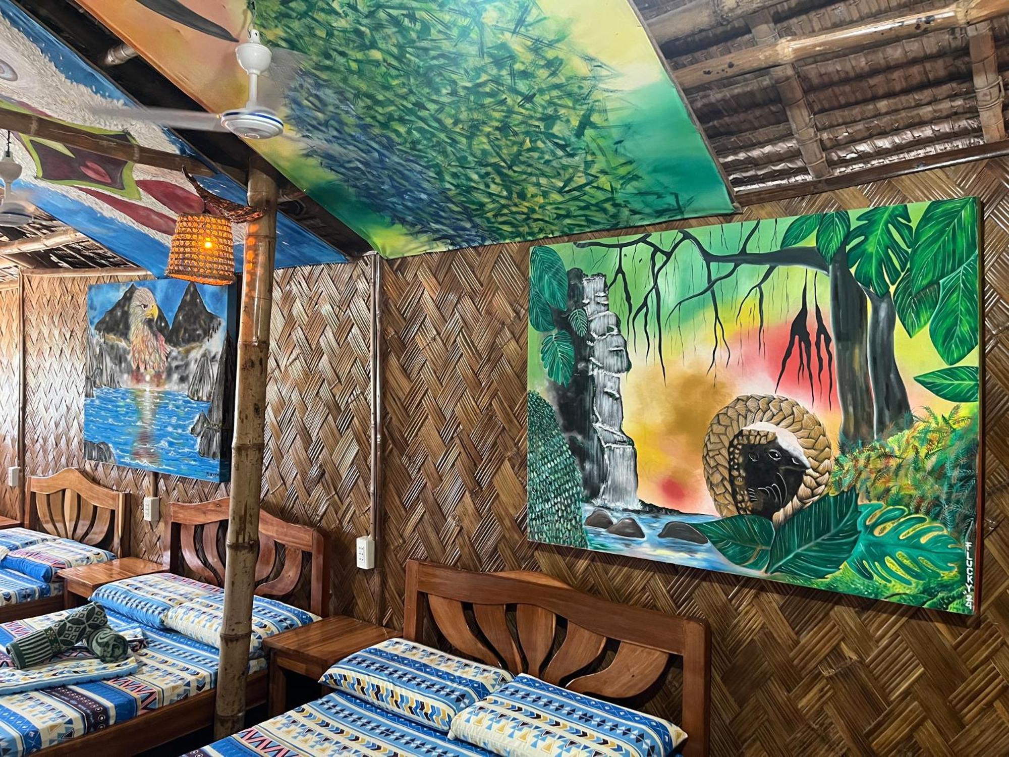Bamboo Nest Beachfront Puerto Princesa Bagian luar foto